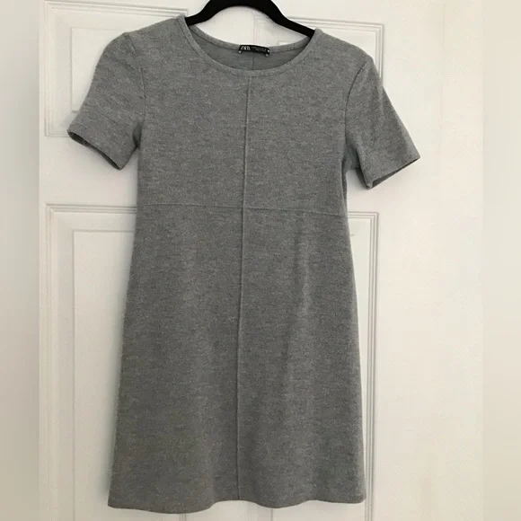 slim fit dress slacks ZARA. Short mottled grey dress, size 9 years – Hibuy market main image 1